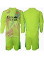 Billige Arsenal Keeper Hjemmedraktsett Barn 2024-25 Langermet (+ Korte bukser)